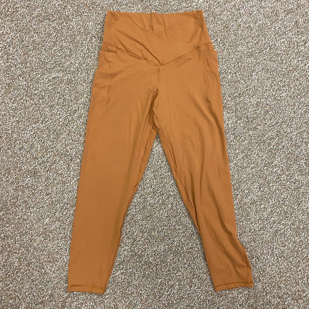 Aerie 7/8 crisscross high waisted leggings